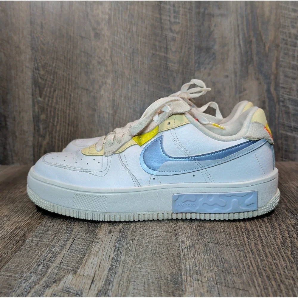 Nike Air Force 1 Fontanka Women Size 10 Athletic Sneakers Set To Rise DV2175-100